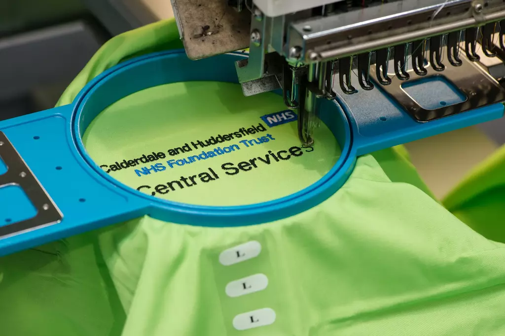 Personalization services - Embroidery machine